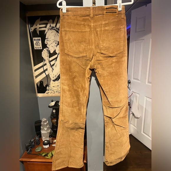 NWOT Women’s Lucky Brand High Rise Stevie corduroy bell bottoms size 4 - Picture 3 of 5